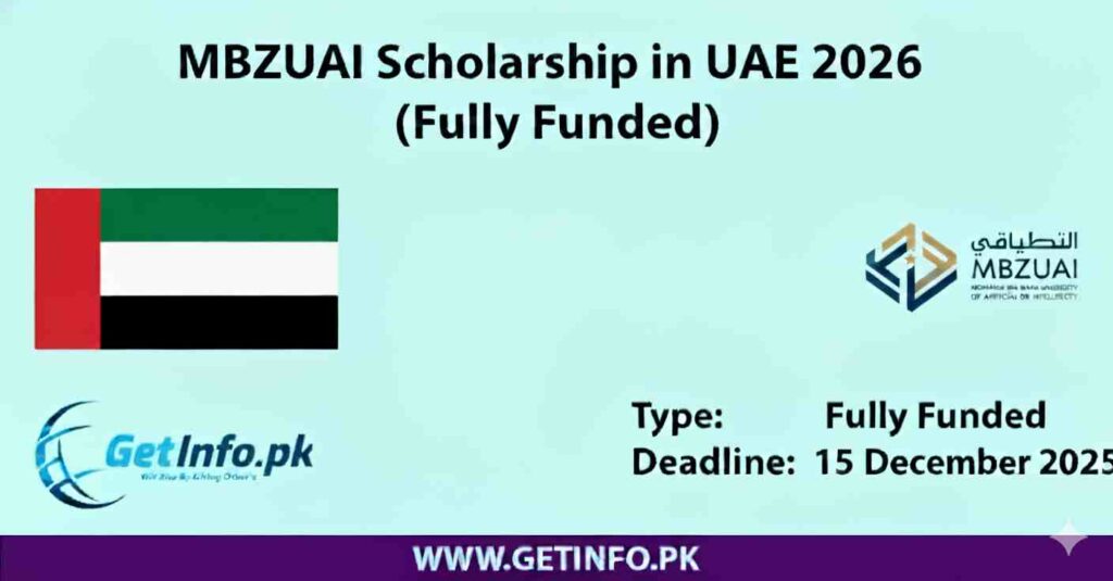 MBZUAI SCHOLARSHIP