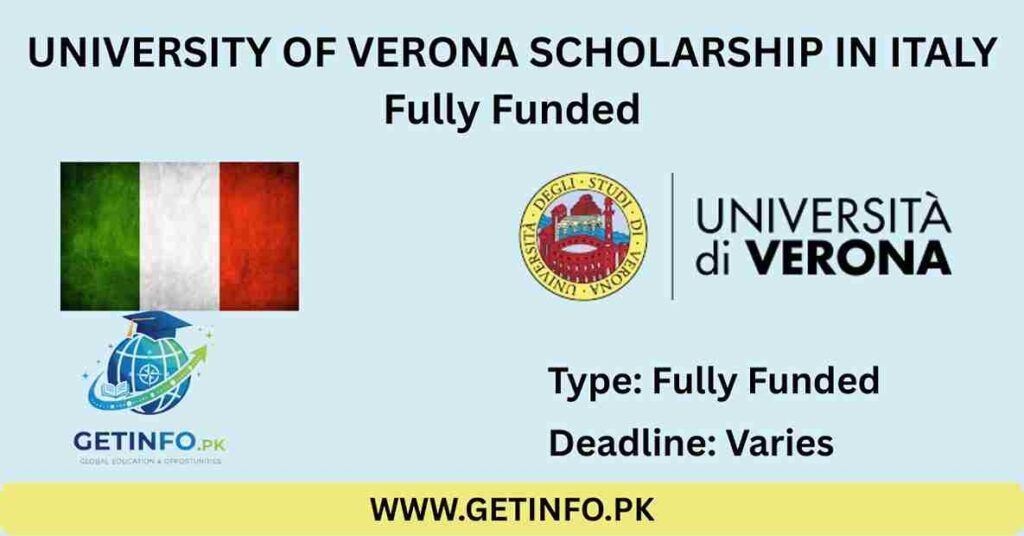 University of verona scholarship