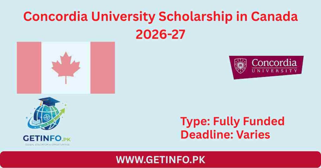 Scholarship in canada