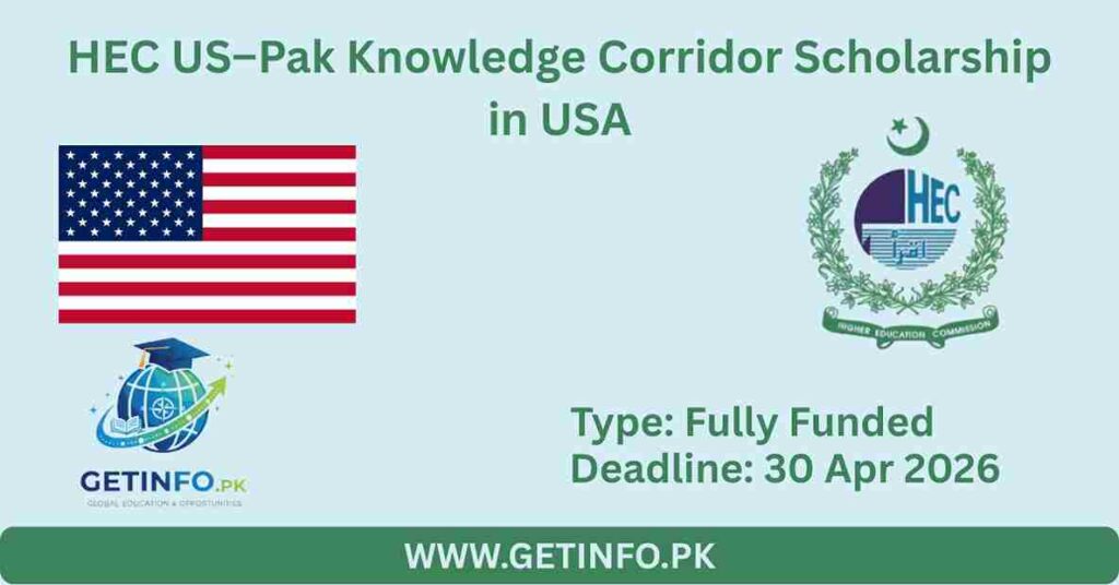 Fully Funded scholarship in USA