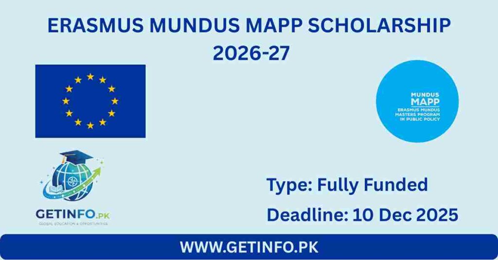 Erasmundus Mapp Scholarship